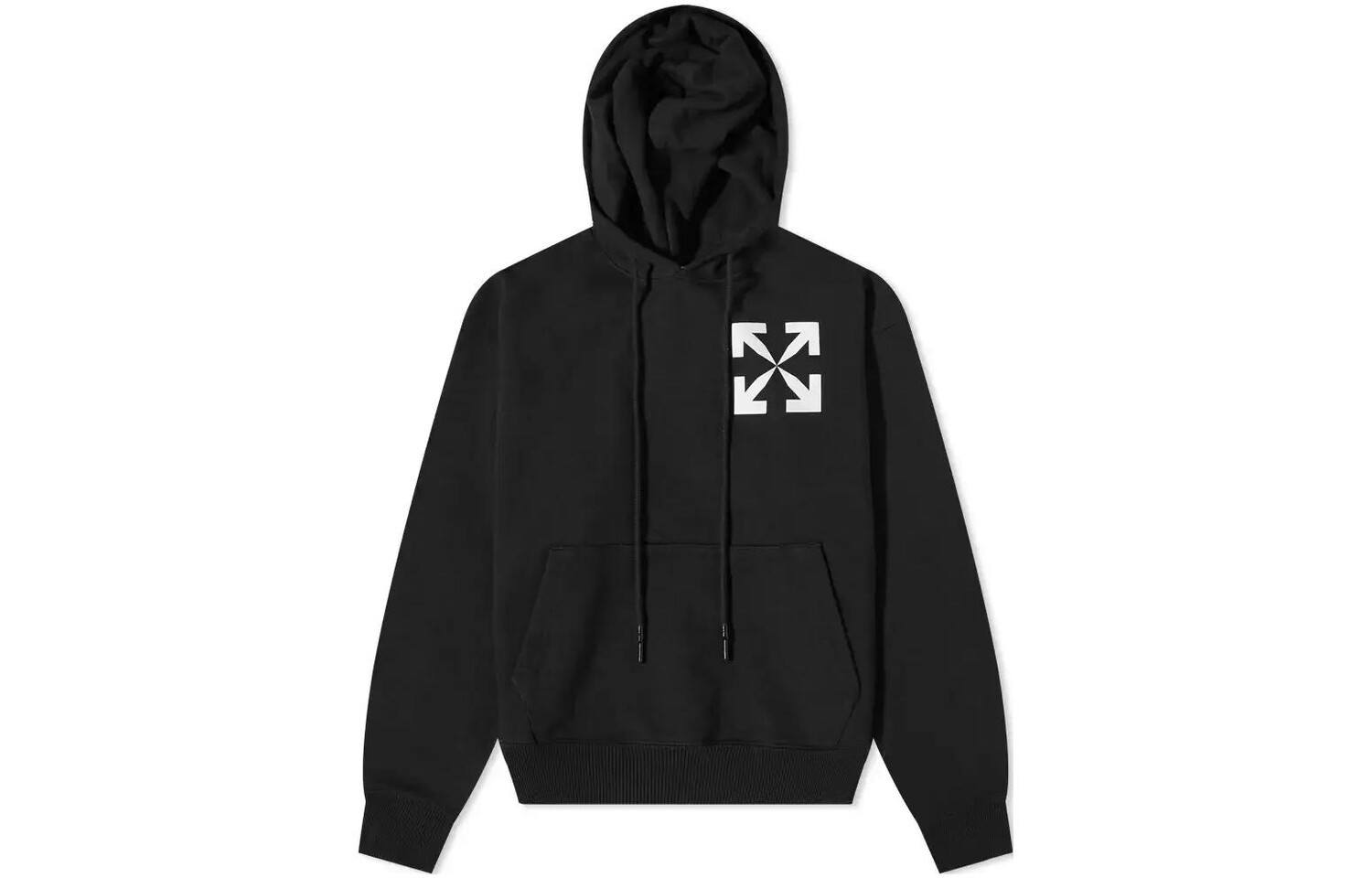 

OFF-WHITE Мужская толстовка, цвет Black