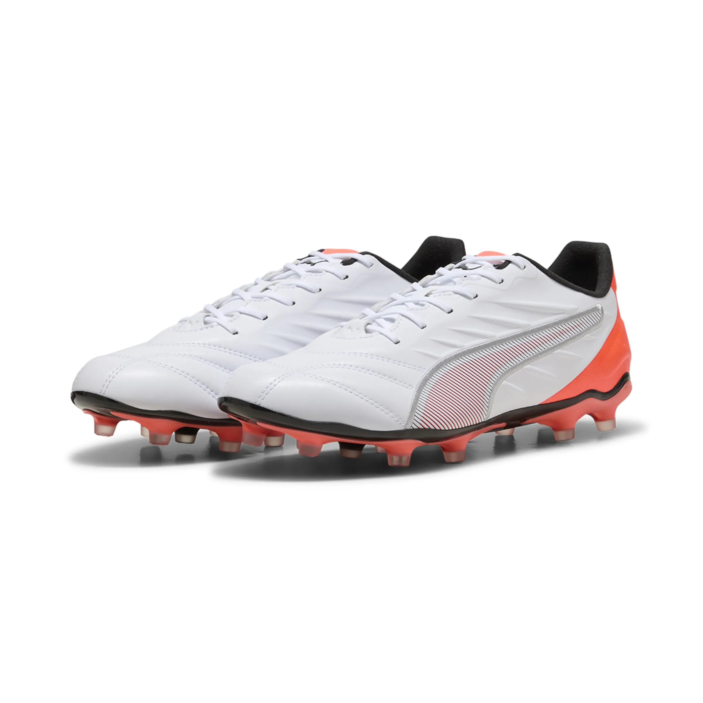Мужские футбольные бутсы KING PRO FG/AG Puma, белый — фото 2