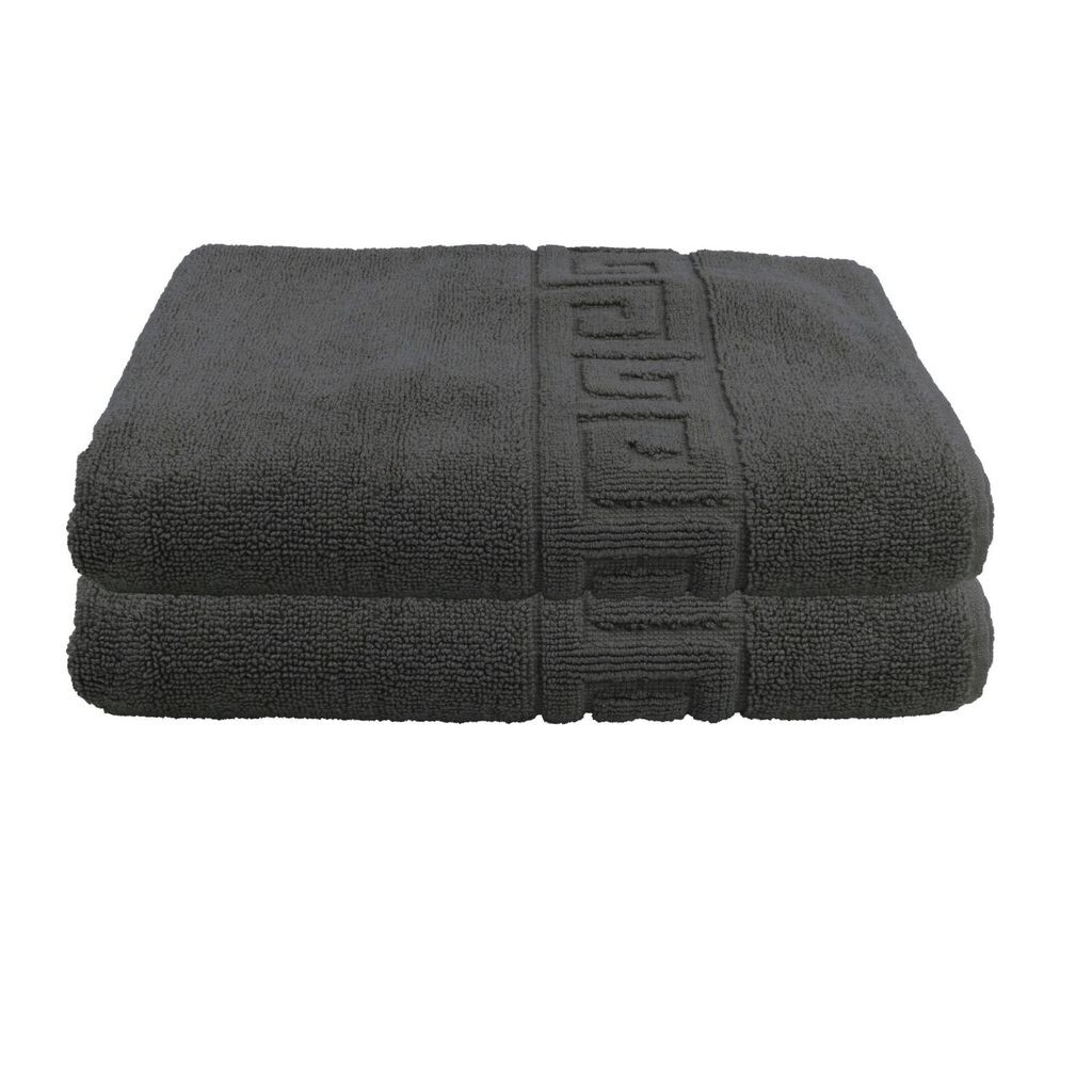 

Набор из 2 полотенец для рук Julie Julsen Premium Spiral, 900 г/м2 Полотенце Julie Julsen Цвет: антрацит, Julie Julsen 900 г/м2 Размер: 60 x 100 см, черный