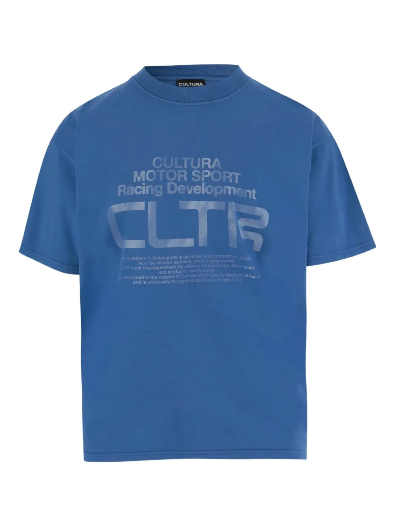 

CULTURA logo-print Футболка, синий