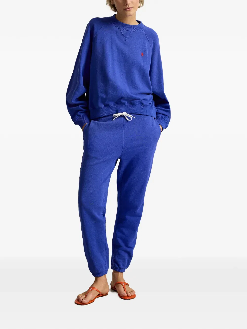 Толстовка с рукавами реглан Polo Ralph Lauren, синий — фото 2