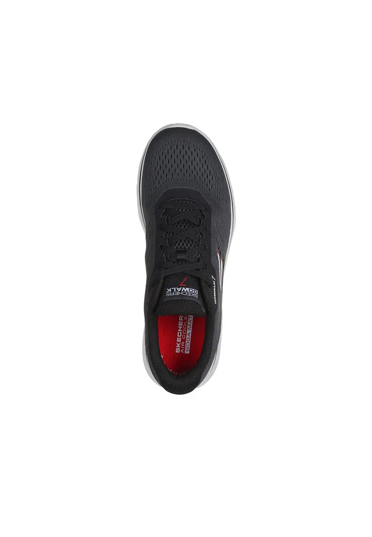 Кроссовки мужские, GO WALK 7, Skechers, красный/серый — фото 2