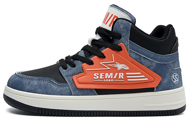 

Мужские высокие кроссовки для скейтбординга Mid Top SEMIR, оранжевый