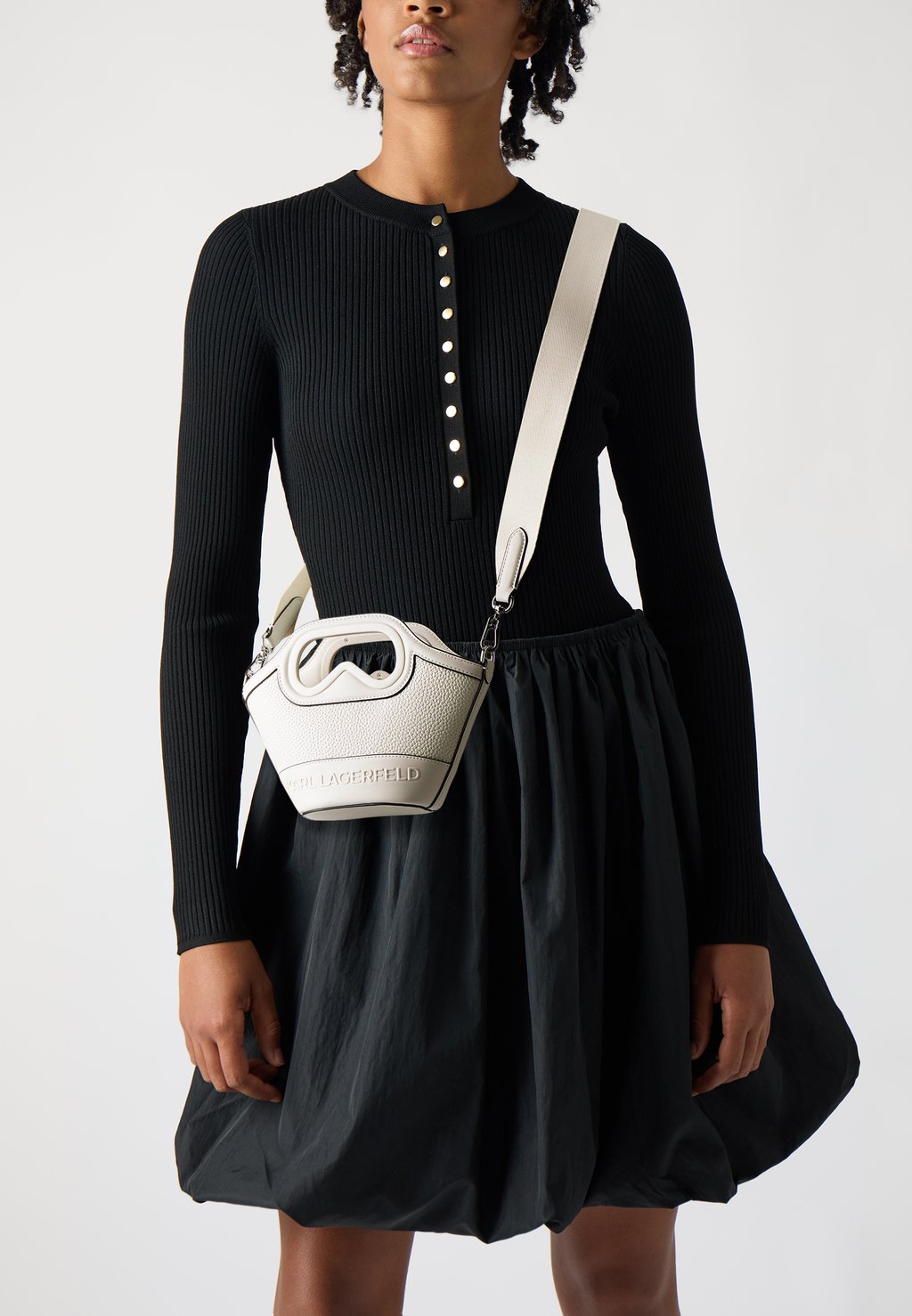 

Сумка AVIATOR TULIP MINI TOTE KARL LAGERFELD, светло-желтый