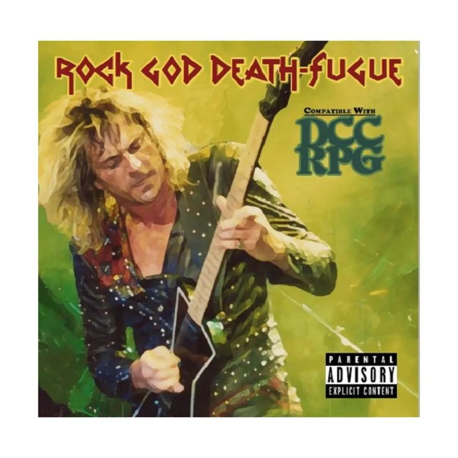 

Rock God Death-Fugue, Role Playing Games (Steve Bean Games!), мягкая обложка