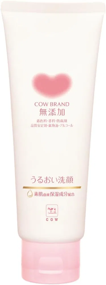 Гель для умывания Cow Brand No Additives увлажняющий, 110 г, розовый