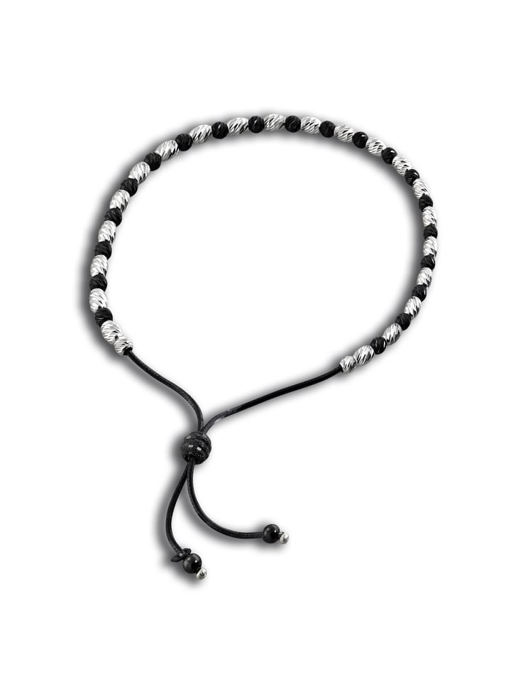 

SilberDream Женские браслеты SilverDream из серебра 925 пробы с бусинами алмазной огранки, длиной до 22 см