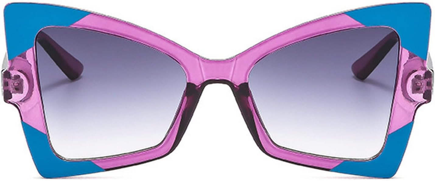 

Солнцезащитные очки Willochra Retro Butterfly 2024, модные женские градиентные солнцезащитные очки, роскошные дизайнерские очки большого размера, защита от УФ-излучения UV400, Purple