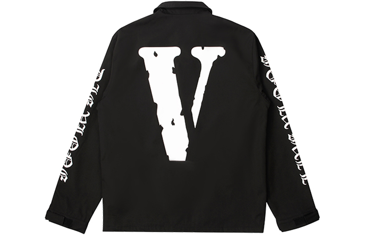 

VLONE Куртка унисекс с готическим принтом, Black White