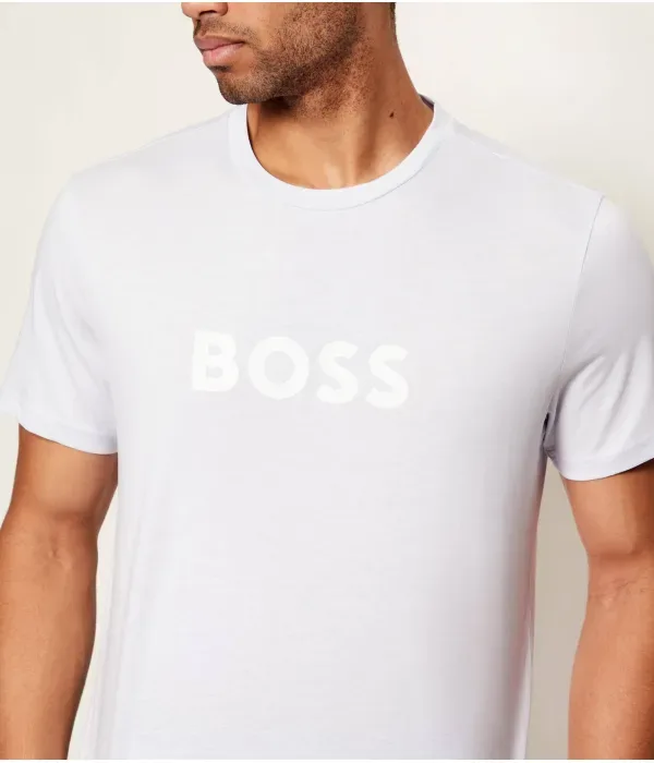 Футболка медсестры regular fit Boss, небесно-голубой — фото 4