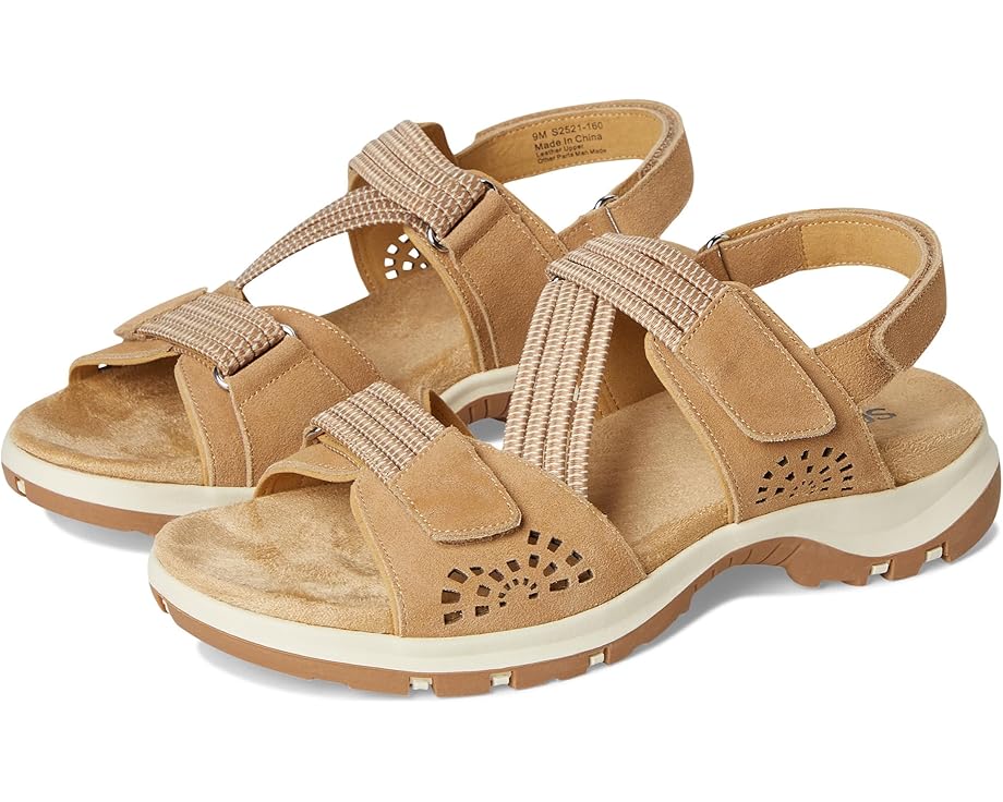 Сандалии SoftWalk Oahu, цвет Beige Suede