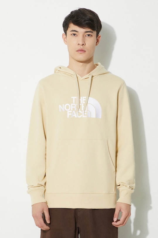 

Хлопковая толстовка M Light Drew Peak Pullover Hoodie The North Face, бежевый