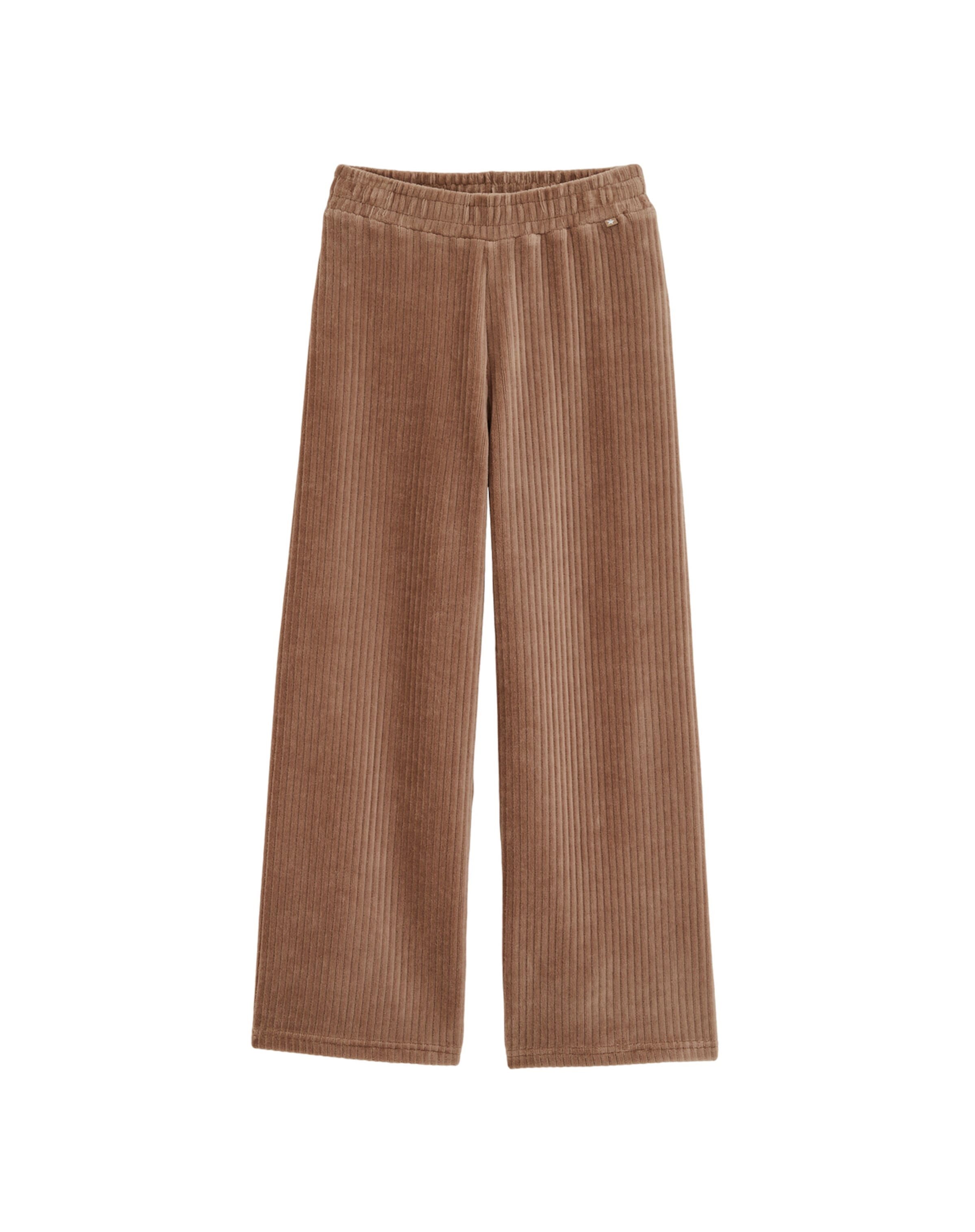 

WE Fashion Брюки Regular в темно-бежевом цвете