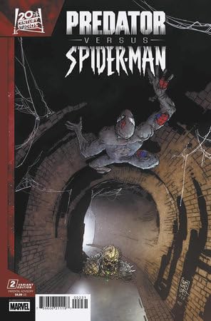

Predator vs Spider Man #2 Camuncoli Var (Marvel Comics Entertainment)