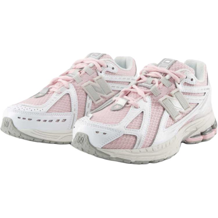 1906 Износостойкие дышащие детские кроссовки для подростков New Balance, розовый/белый — фото 2