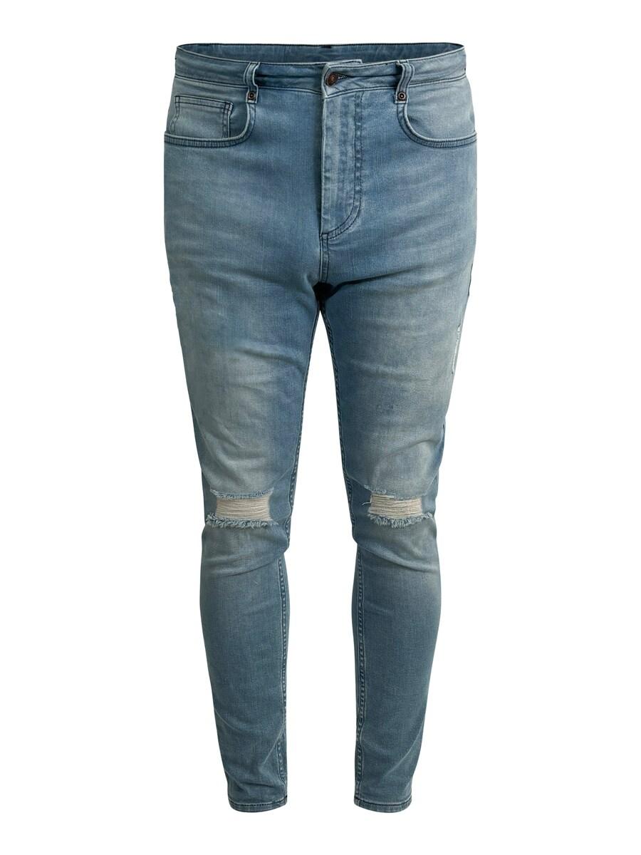 

Узкие джинсы SikSilk, Blue denim