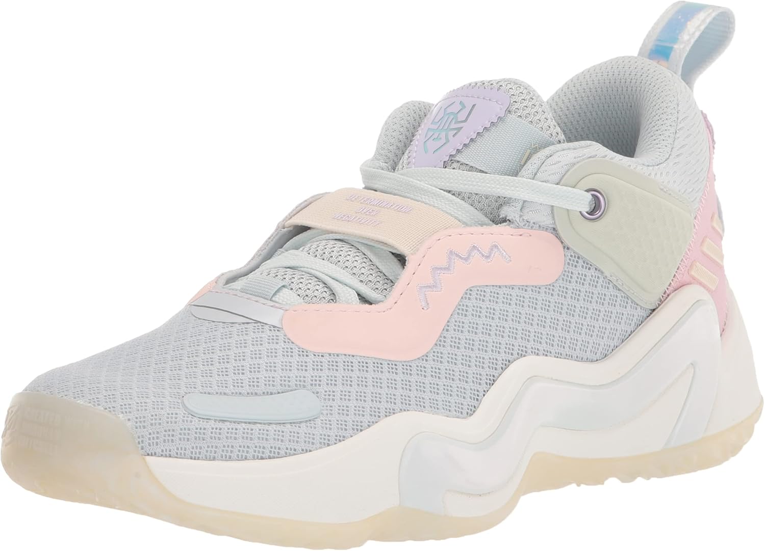 

Детские кроссовки Adidas унисекс Don, выпуск 3, розовый/голубой