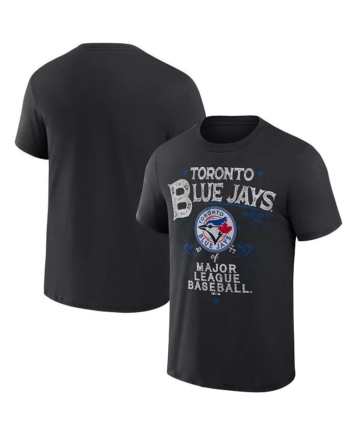 

Мужская футболка Darius Rucker Collection by Black Toronto Blue Jays Beach Splatter Fanatics