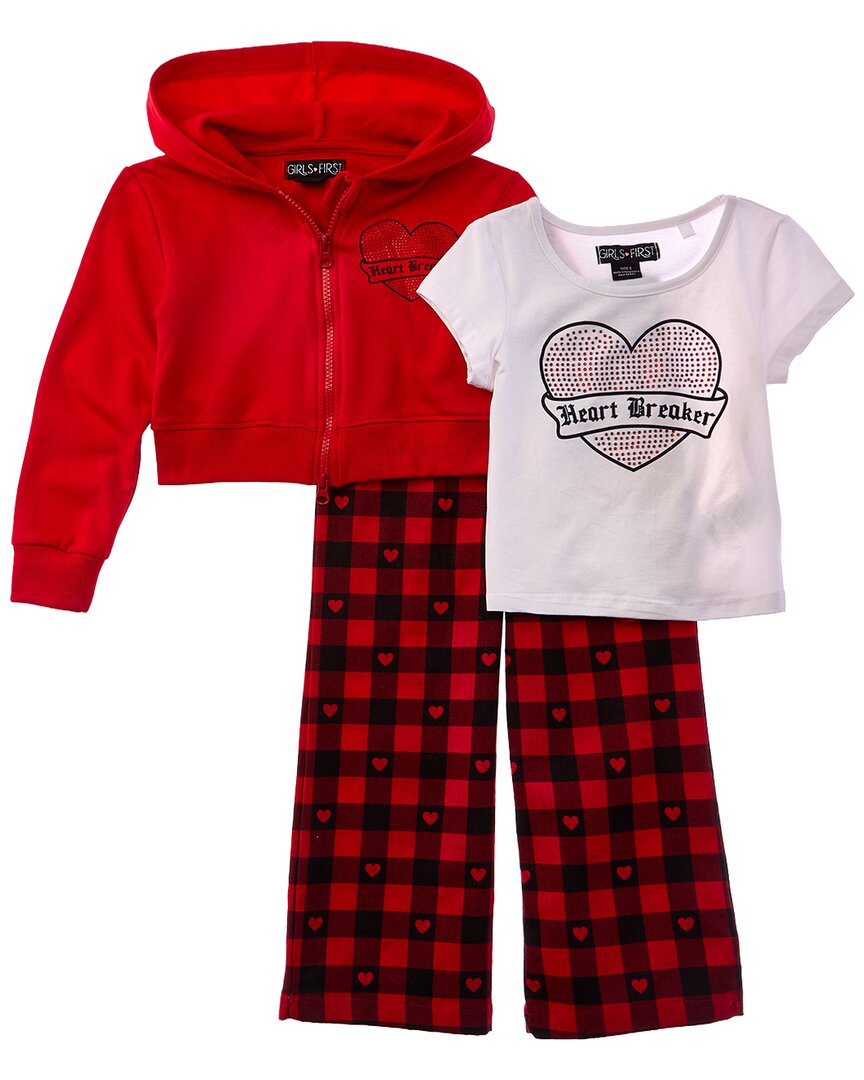 

Комплект мягкой мебели Freestyle Heartbreaker из 3 предметов, красный