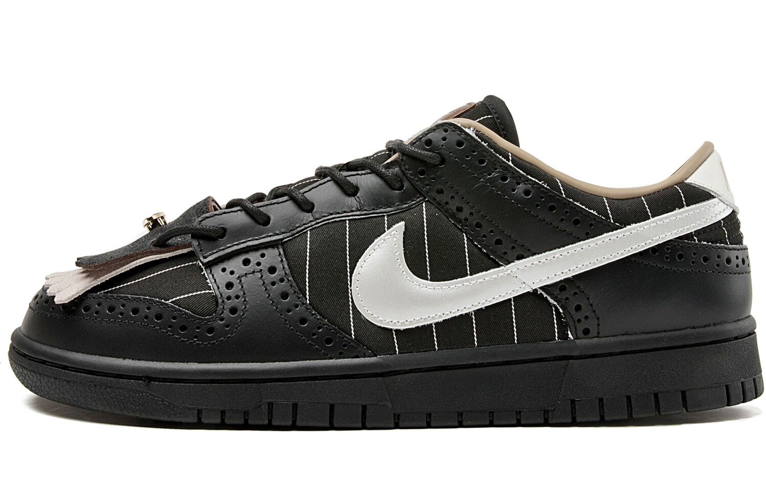 

Кроссовки Nike Dunk Skateboarding Shoes Unisex Low-top Black, черный