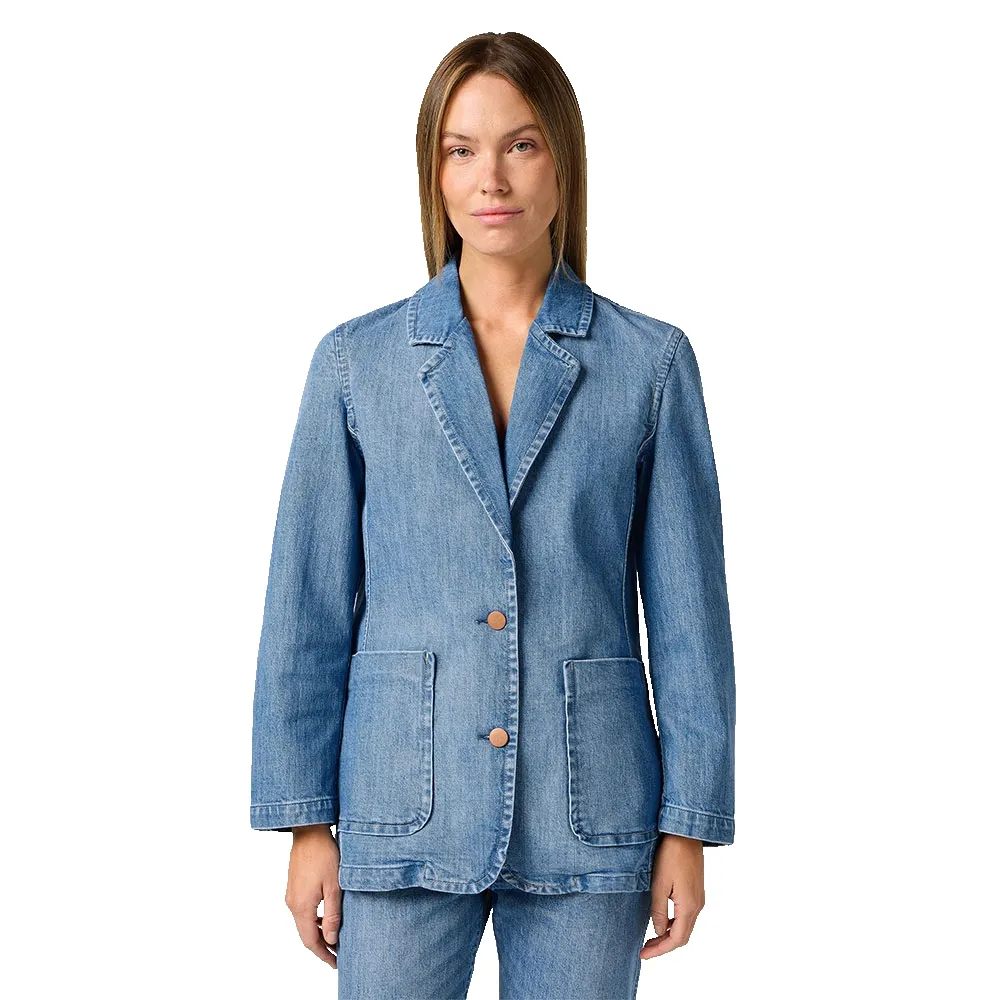 

Куртка Wrangler Blazer denim, синий