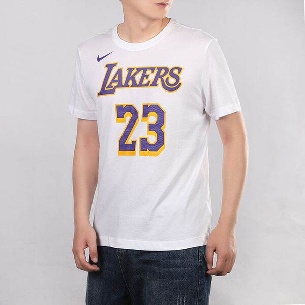 Футболка dri-fit nba lebron james tee men white Nike, белый — фото 4