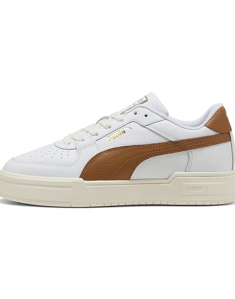 Кроссовки Puma Ca pro classic ii белого цвета в цвете puma white-melted caramel