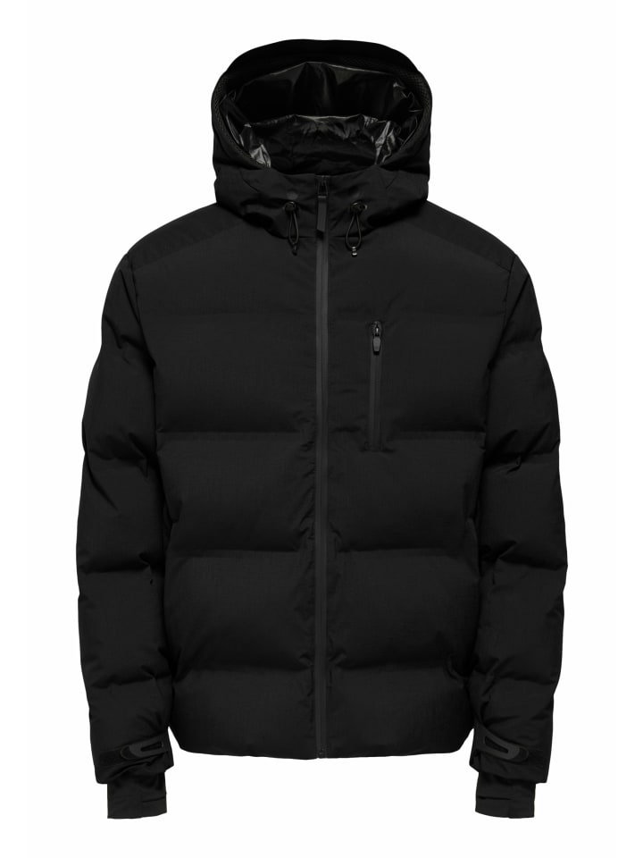 

Only&Sons Женская пуховая куртка черного цвета