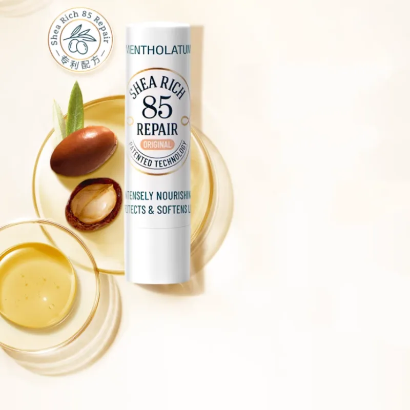 Mentholatum Бальзам для губ Shea Apricot увлажняющий и восстанавливающий 3.8г+3.8г, Coconut Flavor 3.8g+Macadamia Almond Flavor 3.8g — фото 2