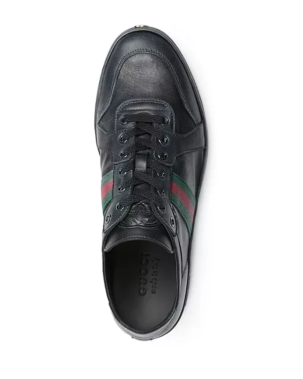 Низкие кроссовки Gucci, Black — фото 3