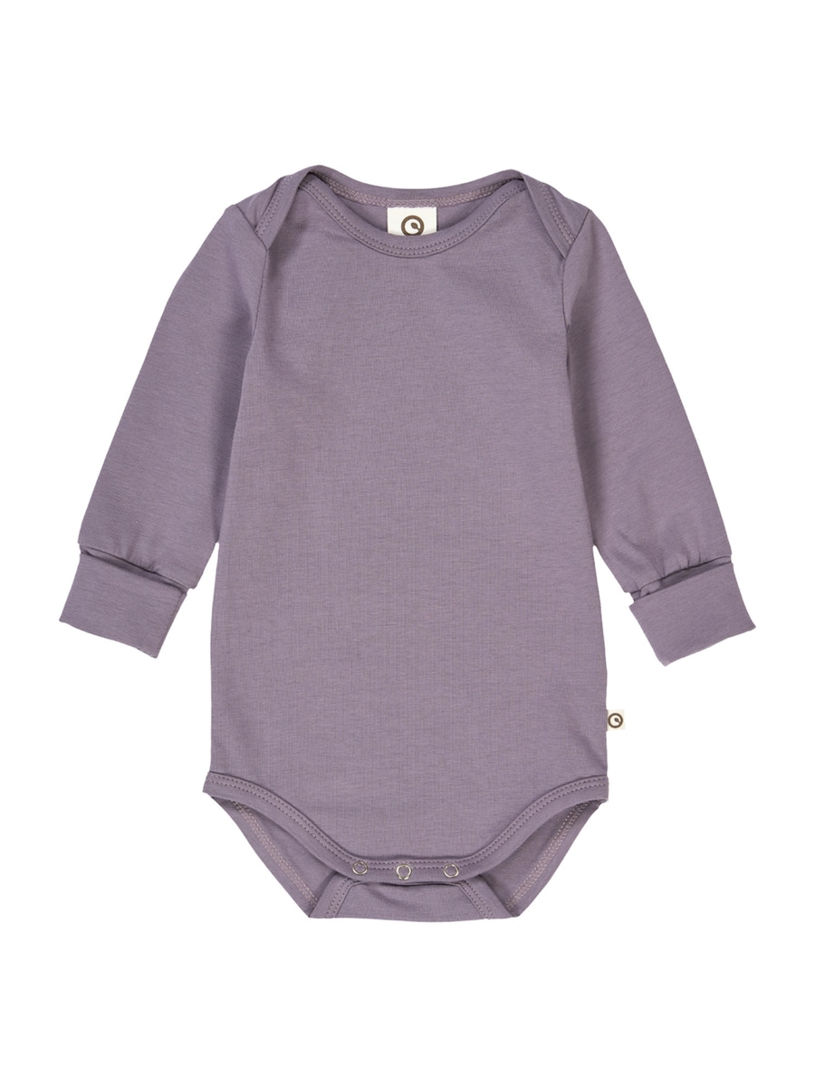Комбинезон/боди Müsli by GREEN COTTON, фиолетовый/розовый — фото 4
