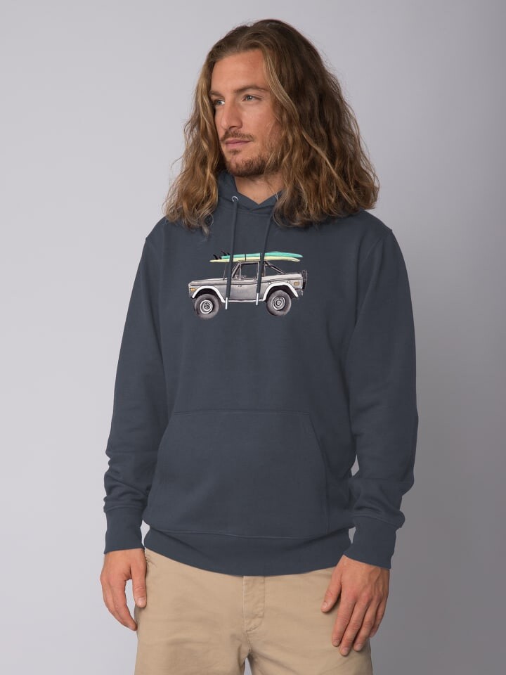 

Толстовка wat Apparel Sweatshirt Surf Pickup, цвет India Ink Grey