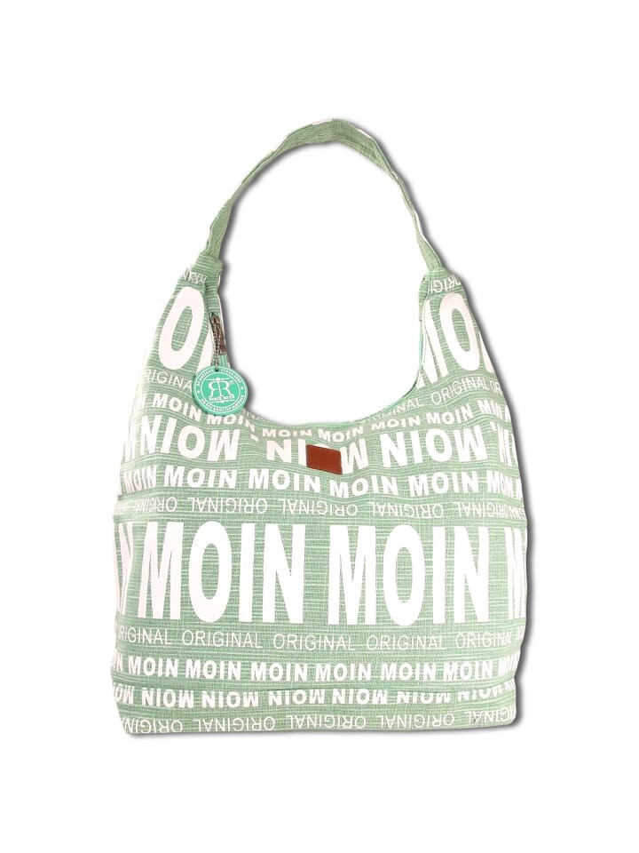 

Наплечная сумка Robin Ruth Schultertasche hellgrün, weiß ca. 34cm