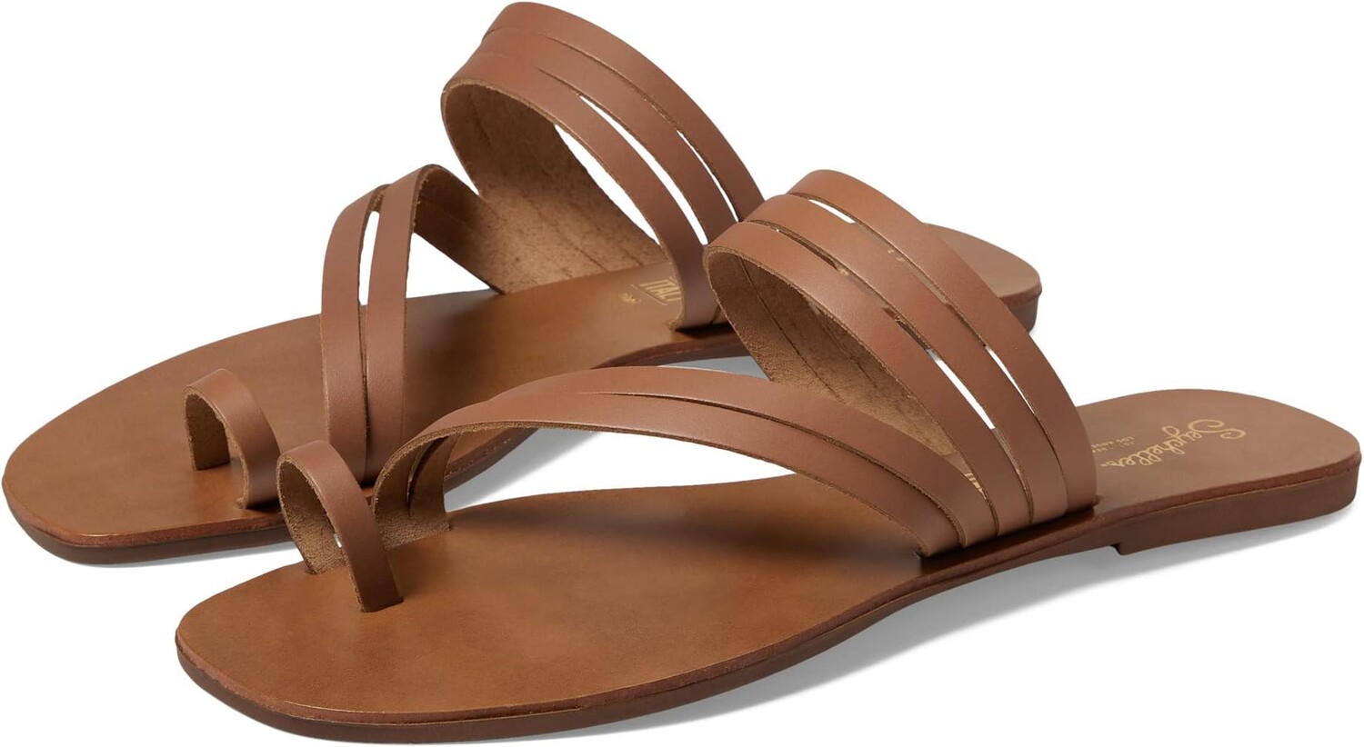 

Сандалии на плоской подошве Summer Rain Seychelles, светло-коричневая кожа