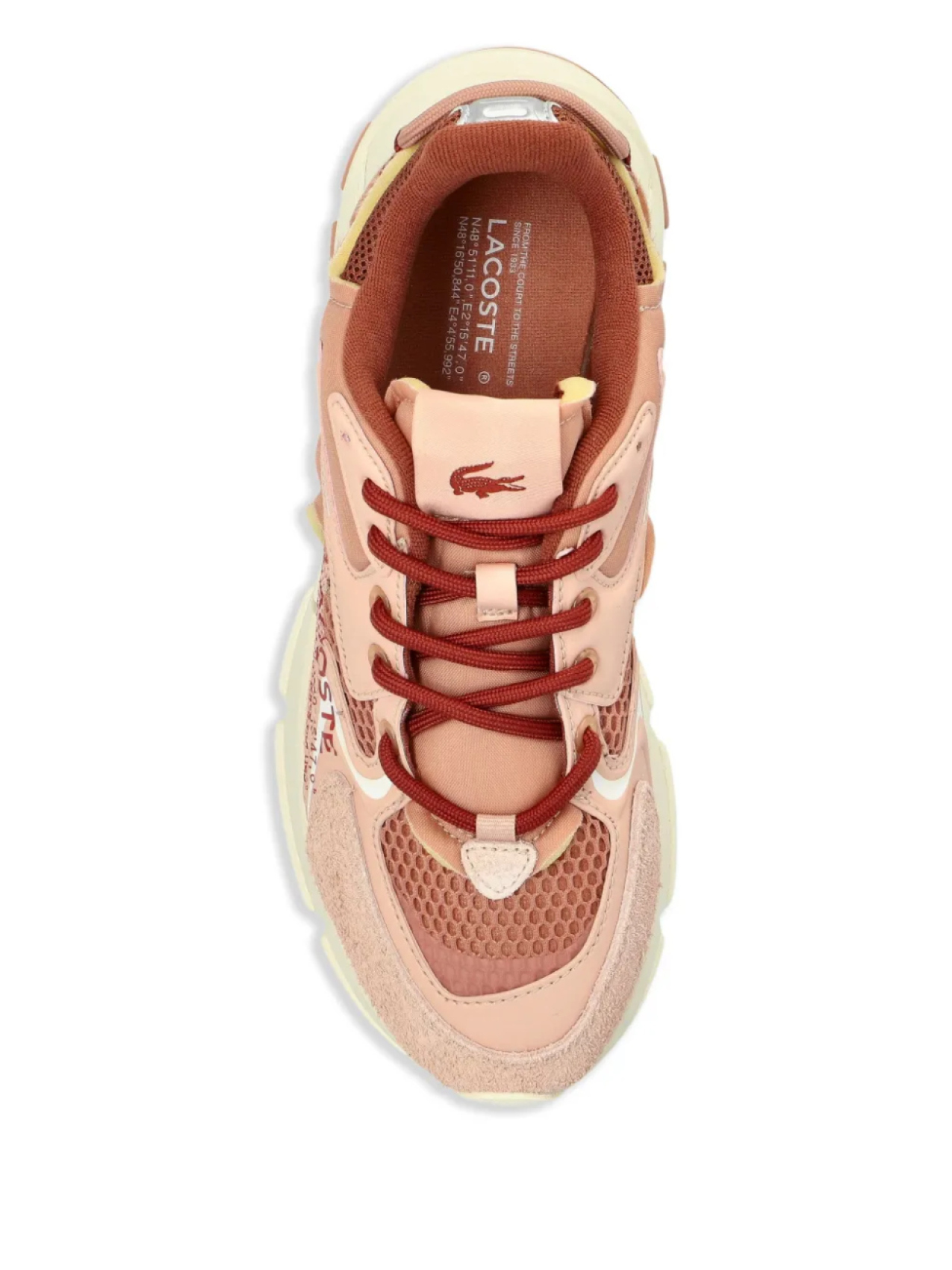 Кроссовки L003 Neo Lacoste, розовый — фото 4