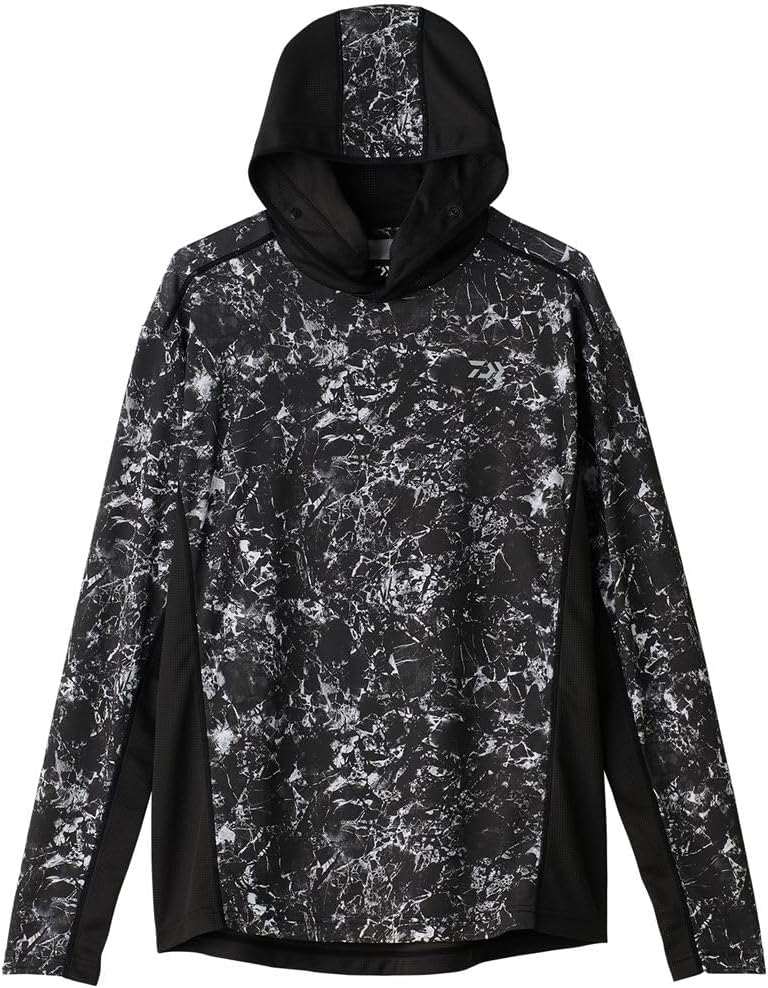 

Толстовка Daiwa (DAIWA) Boat Game Hoodie Shirt DE-3625, различные модели (2025 год), черный