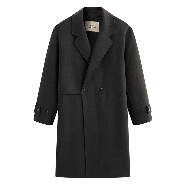 

PEACEBIRD MEN Пальто мужское Moon Mist Gray 1 Moderate