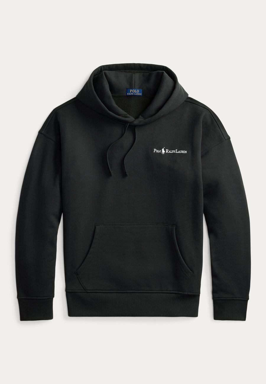 Худи Polo Ralph Lauren RELAXED FIT LOGO FLEECE HOODIE, Deep Grey/Dark Grey — фото 4