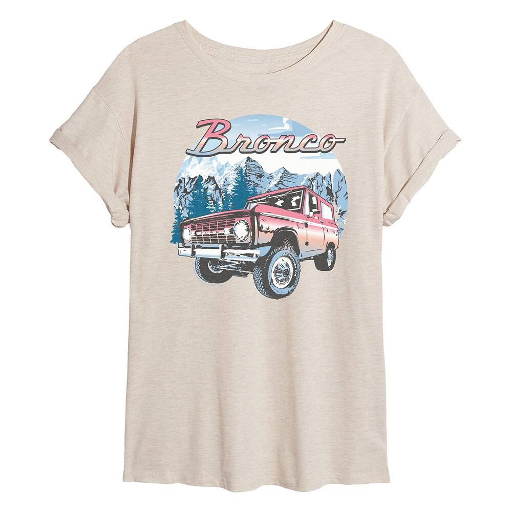 

Футболка Ford Bronco Mountain Flowy для юниоров Licensed Character, бежевый
