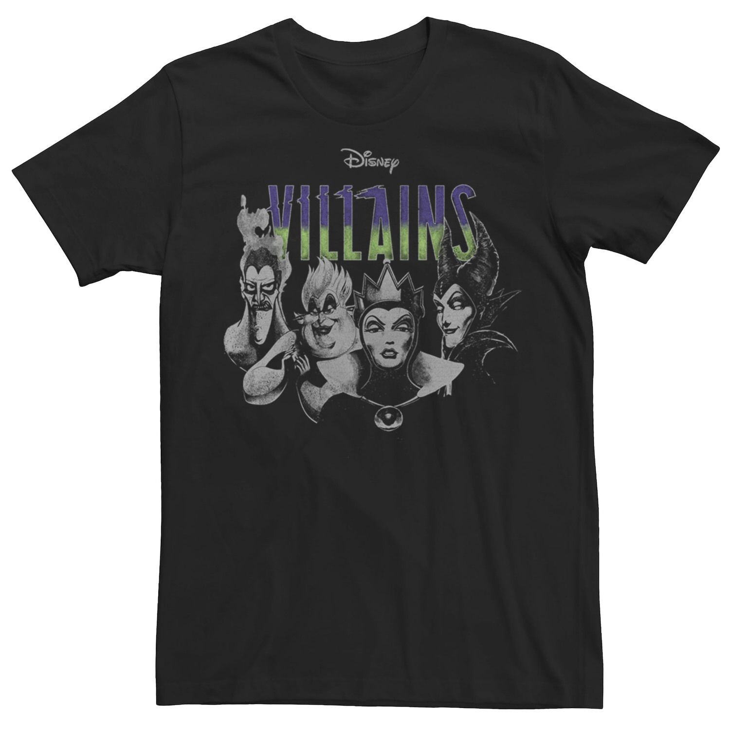 

Мужская футболка с логотипом Disney Villains Fabulous Four Licensed Character