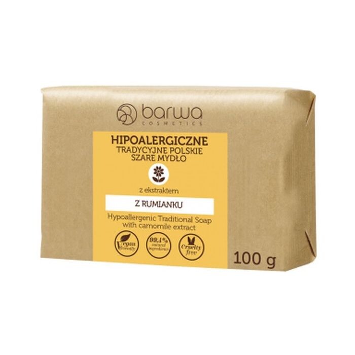 

Мыло Jabón Polaco Tradicional Hipoalergénico Camomila Barwa, 100 gr