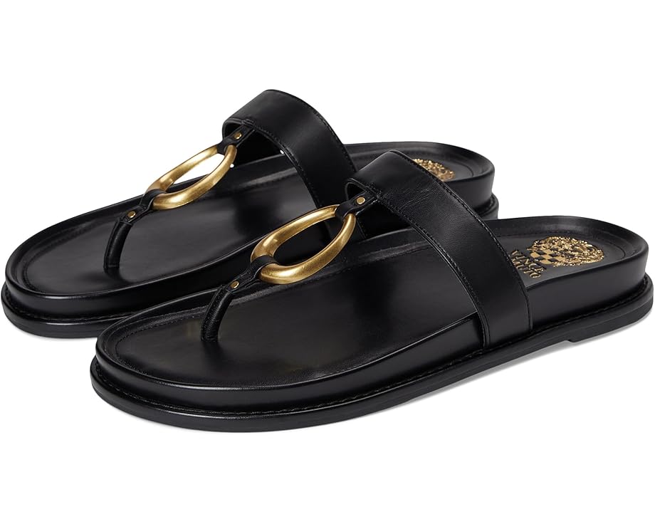 Сандалии Vince Camuto Genri O-Ring Thong Slide Sandals, черный