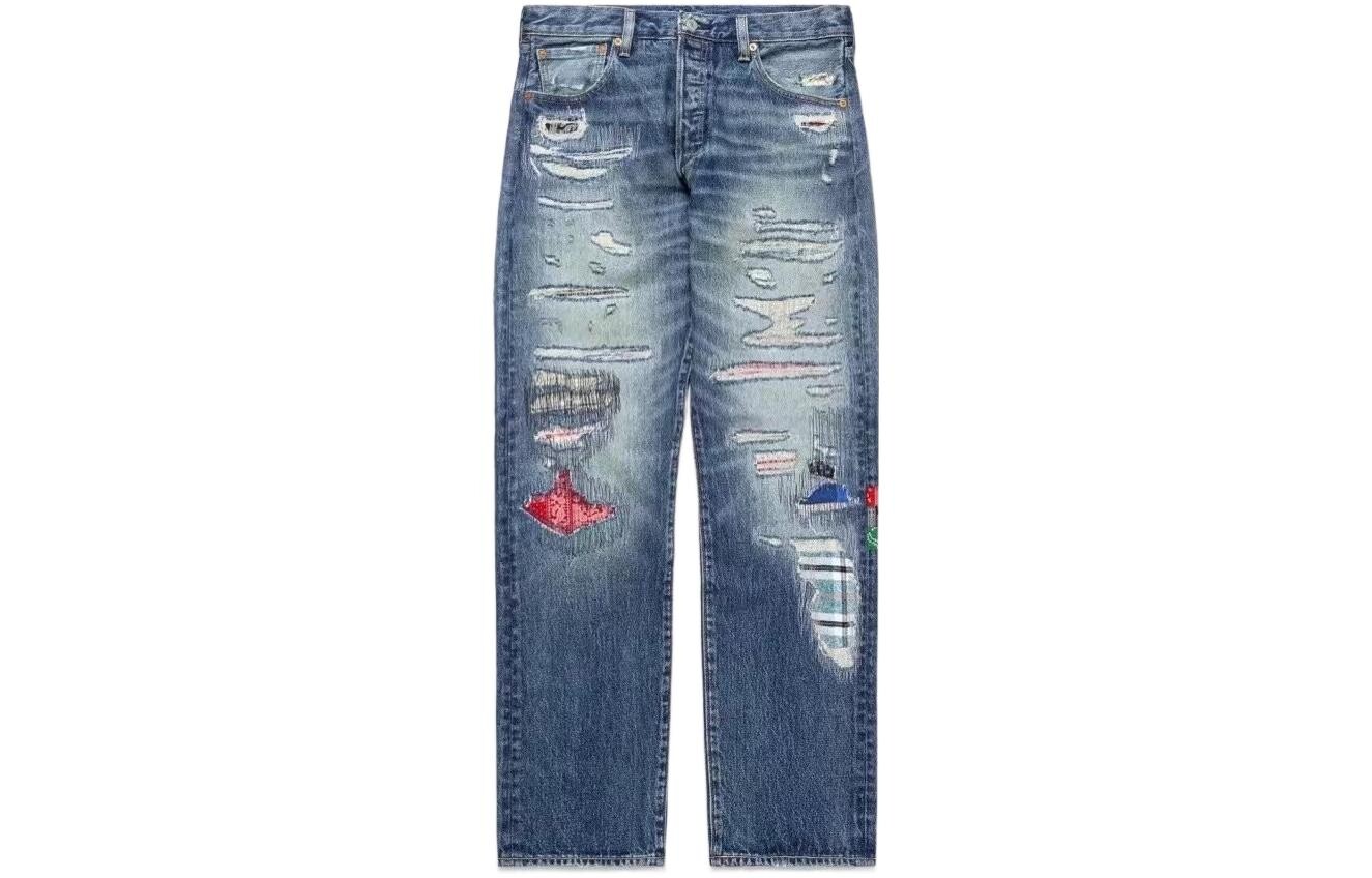 

Джинсы Levis x CLOT 501 Синий индиго levi’s, цвет Blue