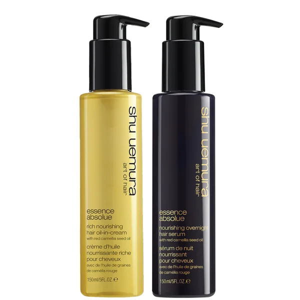 

Крем-Масло essence absolue и сыворотка absolue night serum для защиты волос от очень сухих волос Shu Uemura Art Of Hair