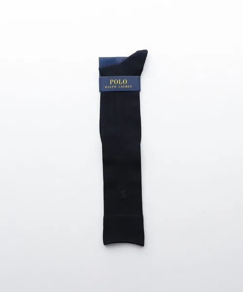 Носки бизнес-длинные POLO RALPH LAUREN антибактериальные черные — фото 4