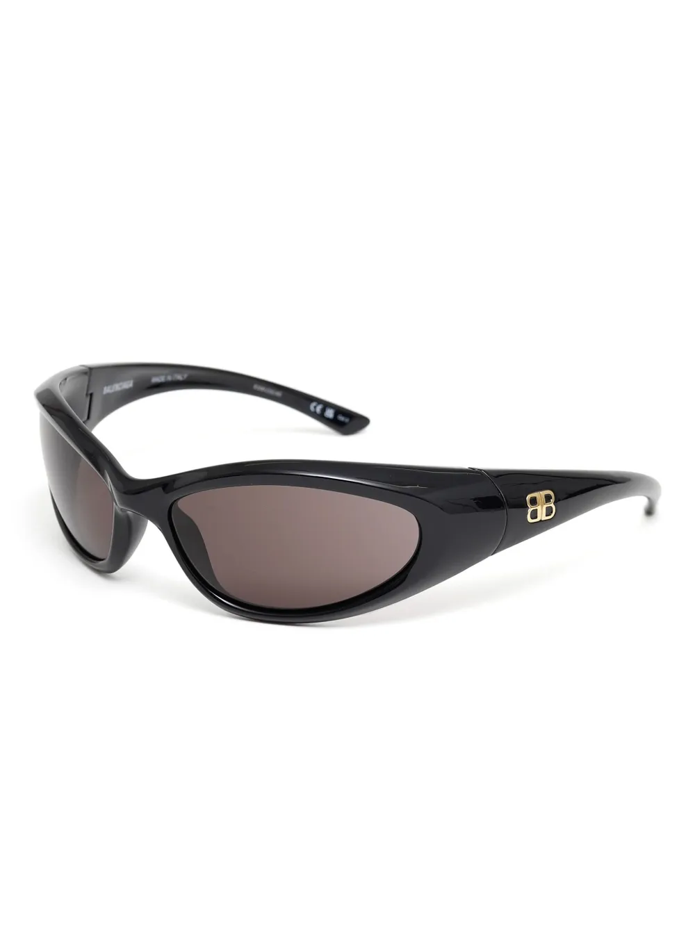 Солнцезащитные очки Sporty B Balenciaga Eyewear, черный — фото 2