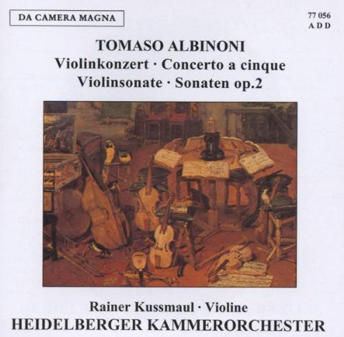 

CD диск Albinoni / Kussmaul / Heidelberg: Violin Cons