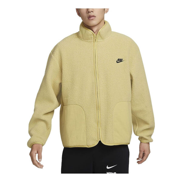 

Куртка клуб флис шерпа зимняя куртка Nike, золотой