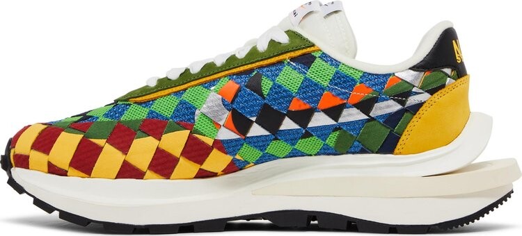 Кроссовки Jean Paul Gaultier x sacai x VaporWaffle Woven 'Multi-Color', разноцветный — фото 3