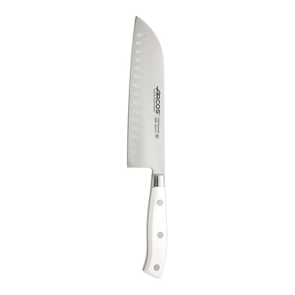 

Нож Santoku Riviera White Arcos